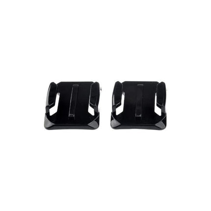8Pcs Flat Curved Adhesive Mount Helmet Accessories For Gopro Hero 8/7/2 /3+/6/5 - Aimall