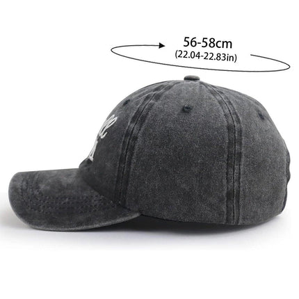 Embroidered Duck Tongue Baseball Hat Casual Cap for Men Women Adjustable Wear