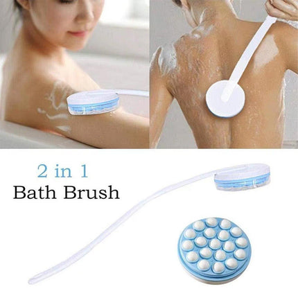 Premium Bath Body Brush Massage Scrubber for Shower Exfoliating Back Washer