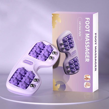 Home Foot Massager Ball Therapy Roller Massage Tool Stress Relief Relaxation