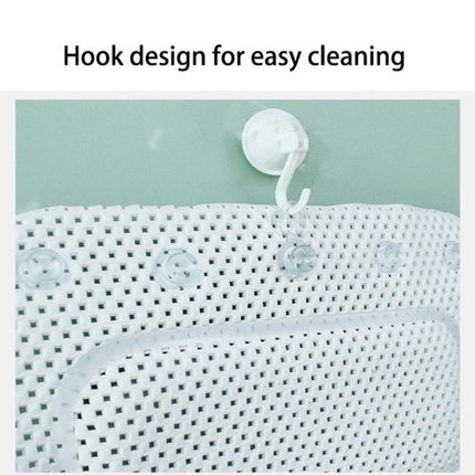 Non Slip PVC Full Body Bath Mat Massage Cushion with Suction Cups for Bathtub