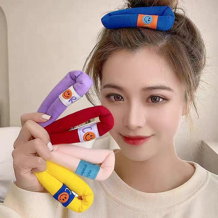 Hair Bangs Clips Cute Smiley Face Cartoon Women Barrette Headwear Accessories