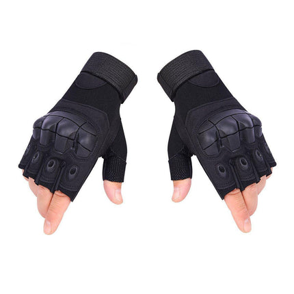 Men Half Finger Gloves Cycling Sport Anti-Slip Durable Gym Training Gloves