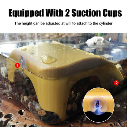 Turtle Sunbathing Tank Plastic Climbing Floating Island Pet Supplies for Reptile