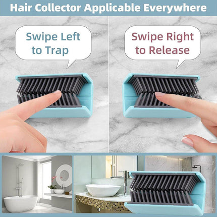 Shower Hair Catcher Easy to Install Silicone Hair Collector For Bathroom Tools