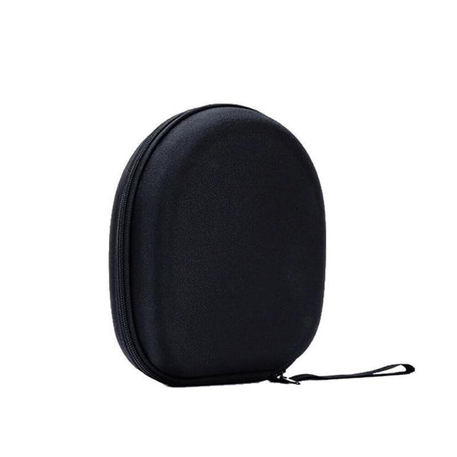 Earphone Case Headset Hard Carrying Box Headphone Storage Bag Black Universal - Aimall