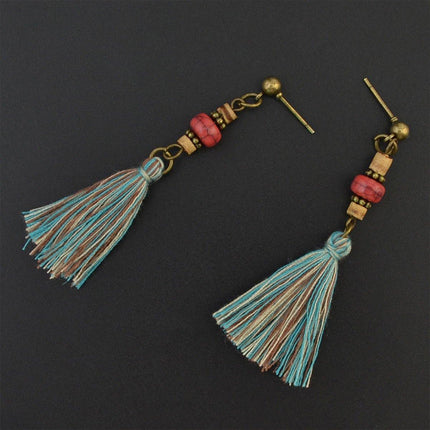 Vintage Tassel Earrings for Women Long Ethnic Style Dangle Fashion Jewellery