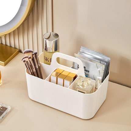 Multi Functional Desktop Organizer Compartmentalized Storage Box Portable Basket