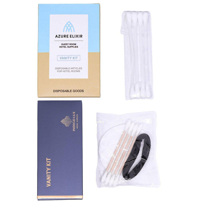 50 Hotel Guesthouse Cotton Swab Packs Disposable Ear Cleaning Kits Travel