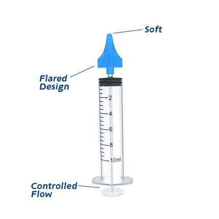 Ear Cleaning Irrigation Kit Ear Wax Removal Tool Water Washing Syringe - Aimall