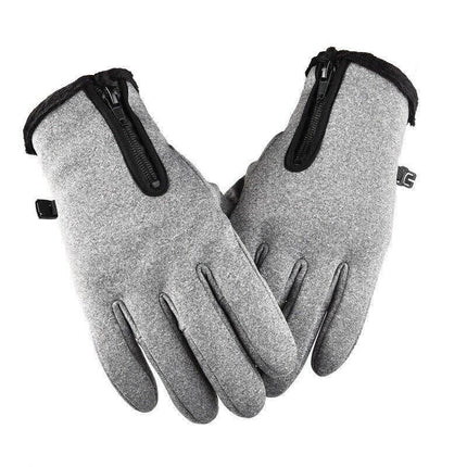 Winter Warm Windproof Waterproof ANTI-SLIP Thermal Touch Screen Gloves Unisex XL Size - Aimall