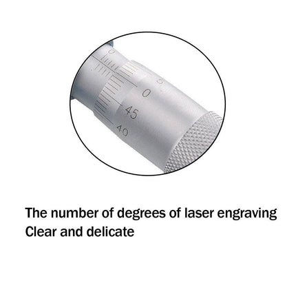 High Precision 0-100MM Outside Micrometer Alloy Head Spiral Measuring Tool