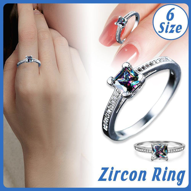 6Sizes Simple Ring for Women Men Adjustable Fashion Jewelry Minimalist Band Gift