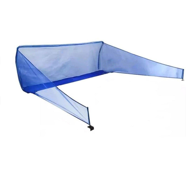 Table Tennis Ball Catch Net Mobile Floor Standing Collector with Multi-Frame