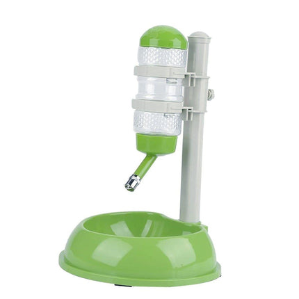 Pet Drinking Fountain Water Bottle Lifting Feeder Adjustable Pet Bowl for Pets