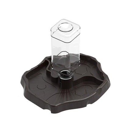 2in1 Reptile Pet Drinker Feeder Water and Food Bowl for Lizard Snake Tortoise
