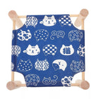 Breathable Wooden Hamster Bed Nest Supplies Dismantle Washable Hammock Pet House