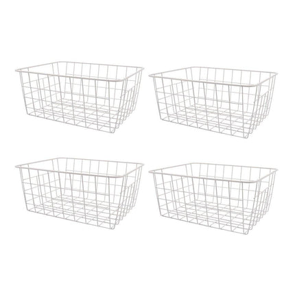 4pcs Fruit Basket Storage Baskets for Kitchen Organization Home Storage Solution