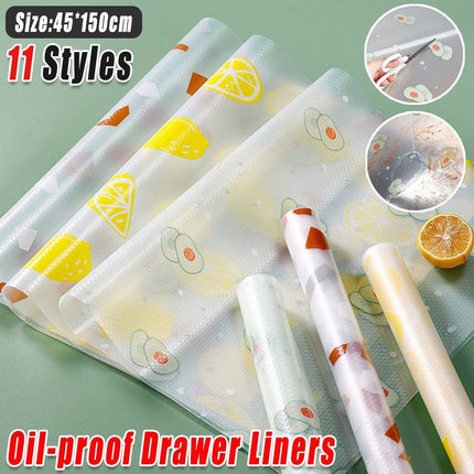 Household Drawer Liner Paper Wardrobe Dustproof Cabinet Mat Grease Proof Mat