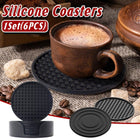 6pcs Silicone Coaster Non-slip Heat Resistant Table Mats Tea Cup Drink Holder