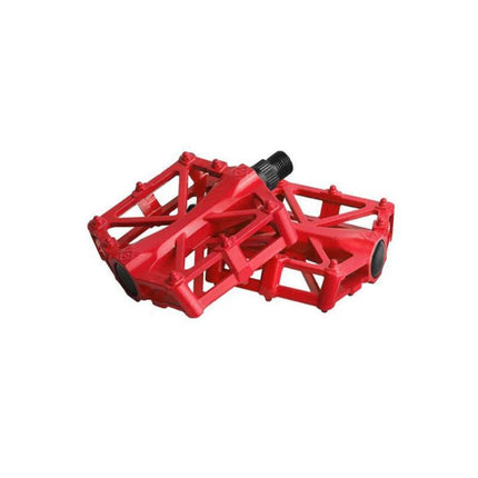 Bike Pedals Alloy Mountain Road MTB Colored Bicycle Nonslip Cycling Pedals 9/16" - Aimall