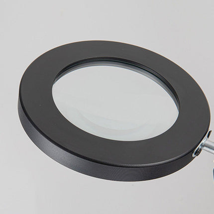 LED Magnifying Desk Lamp Eye Protection Long Arm Foldable Light Reading Repair