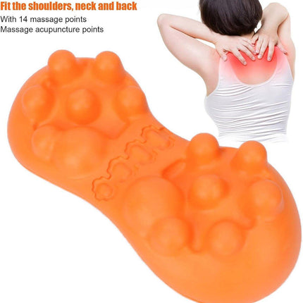 Portable Cervical Neck Shoulder Spine Massage Pillow Pain Relief for Home Travel