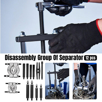 12pcs Separator Combination Disassembly Tool Kit for Engine Gear Repair Removal