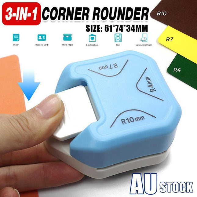 Corner Rounder Craft Paper Punch Hole Punch 4mm 7mm 10mm Scrapbooking Cutter - Aimall