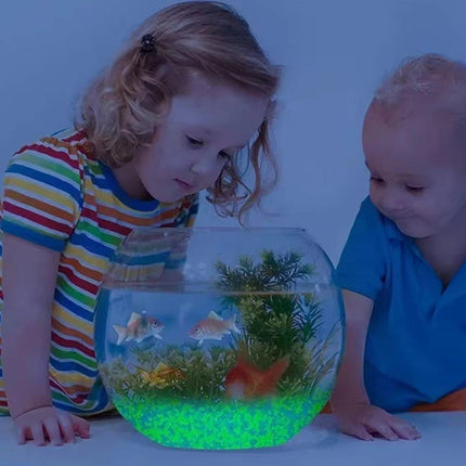 250g Fluorescent Glow in the Dark Sand Gravel for Micro Landscape Aquarium
