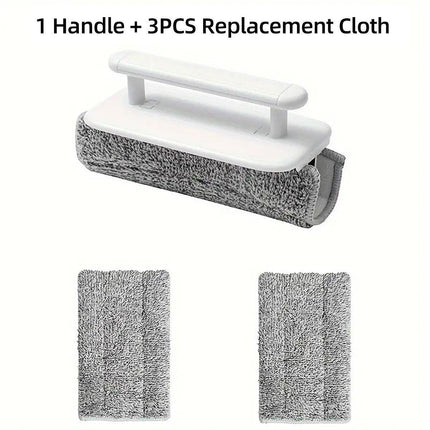 Window Groove Cleaning Brush Removable Door Gap Cleaner Dead Angle Wiper Tool
