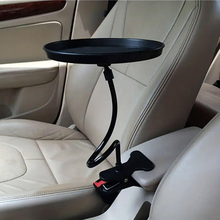 Adjustable Car Plate Tray Holder Multifunctional Food Table for Vehicle Interior