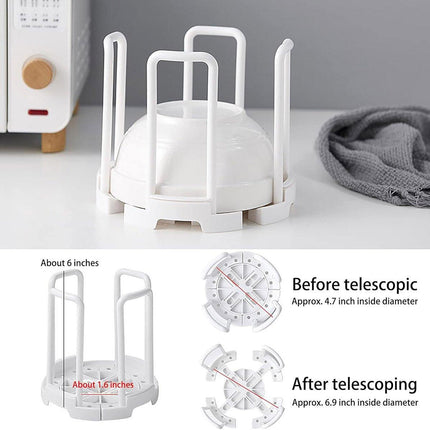 2pcs Kitchen Dish Drying Rack with Drainage Storage Cup Holder Organizer Stand