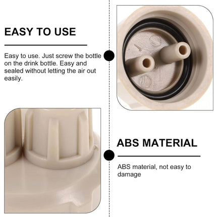 10pcs Aquarium CO2 Generator Bottle Cap Fish Tank DIY Air Diffuser Valve Guage