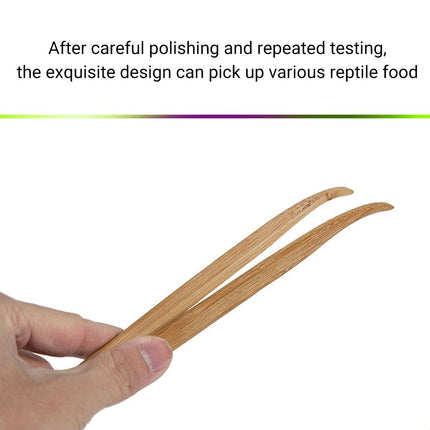 Bamboo Feeding Tools for Pets Crawler Accessory Durable