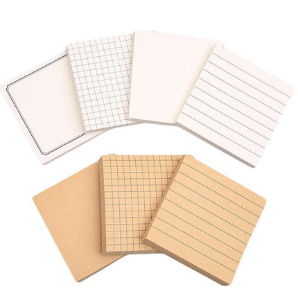 20PCS Creative Sticky Notes Tearable Square Note Pads for Students and Office