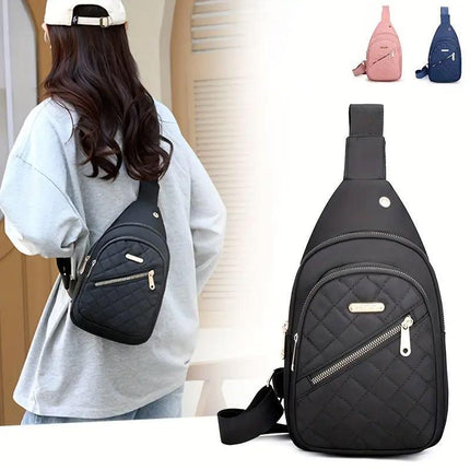 Chest Bag Crossbody Sports Bag Simple Casual Crossbody Bag for Travel Outdoor