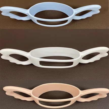 4pcs Universal Silicone Bottle Handle Easy Grip Handles for Water Bottles Cups