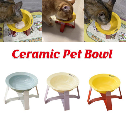 Universal Cat Pet Food and Water Bowl Non Spill Feeding Dish for Cats and Dogs