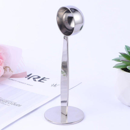 2-in-1 Coffee Spoon Espresso Measuring Spoon Powder Tamper Coffee Scoop Tamping