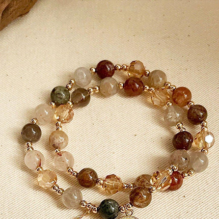Chinese Light Luxury Style Elegant Women Fashion Bracelet Jewelry Gift