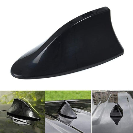 Universal Auto Car Roof Radio AM/ FM Signal Shark Fin Aerial Antenna Black AUS - Aimall