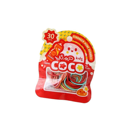 Colorful Small Hair Ties for Children's Hairstyles
