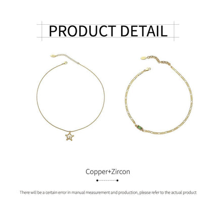 French Retro Niche Design Delicate Fashion Pendant Necklace Jewellery Collars