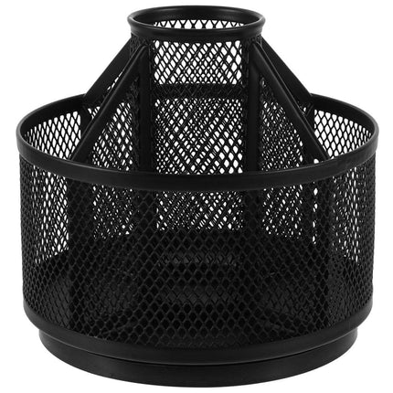 Rotating Pen Holder Organizer Multifunctional Desk Storage Bucket for Office