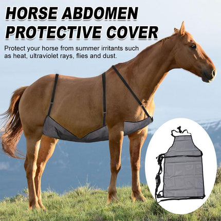 Horse Belly Cover Fly Mosquito Protection Anti Scratch Guard Netting Bag
