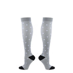 White Polka Dots