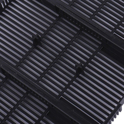 Aquarium Undergravel Filtration System 16pcs Set Underwater Fish Tank Filter Kit
