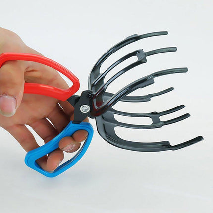 2pcs Fish Clamp Control Pliers Triple Teeth Fish Grabber Fishing Accessories