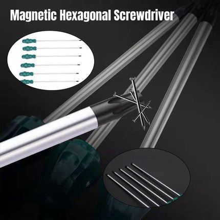 Extension Tip Screwdriver Bit Set Hex Shank Hand Tool for Precision Repairs